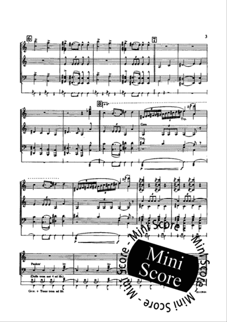 Winchester Cathedral Concert Band scores gallery preview page 9