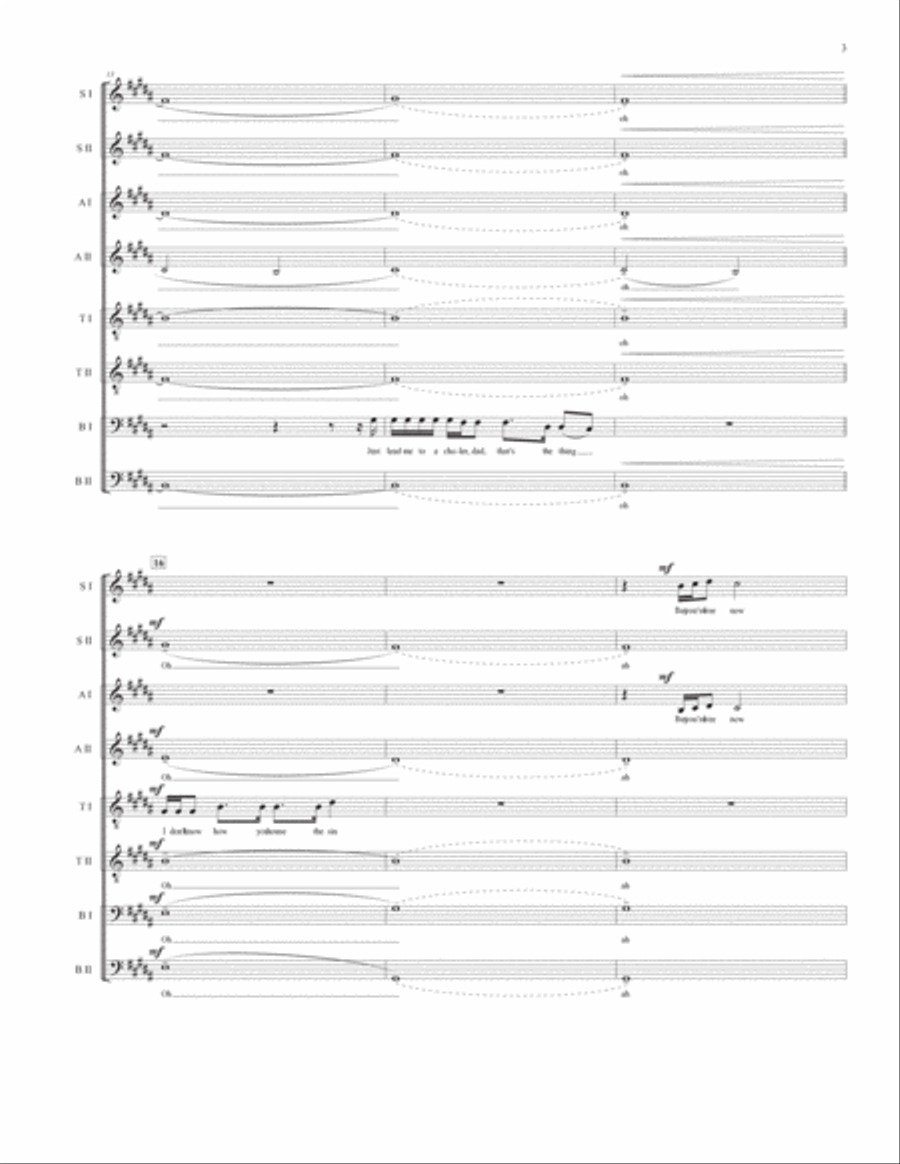 Heavenly Father 4-Part scores gallery preview page 4