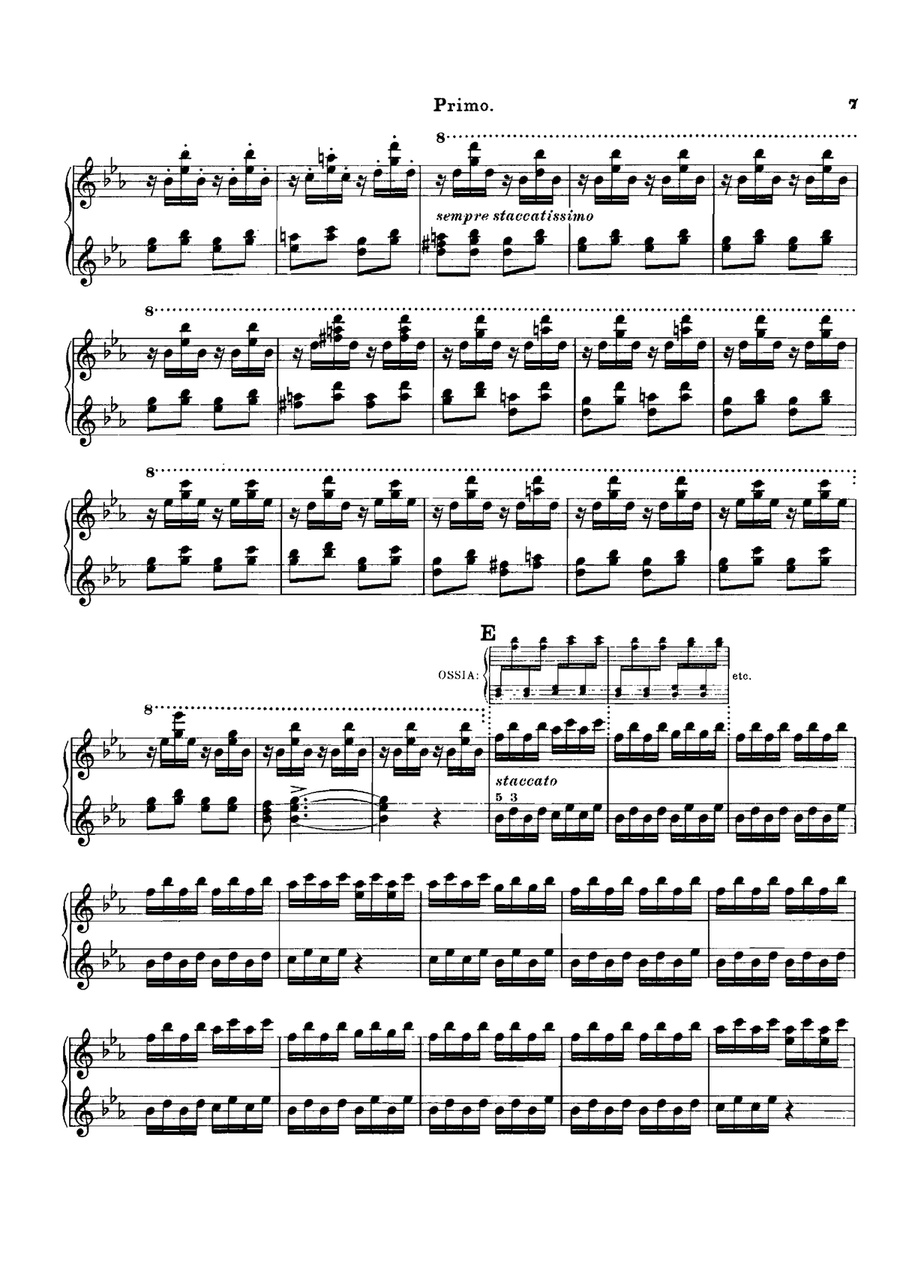Sibelius Karelia Suite, for piano duet(1 piano, 4 hands), PS811 1 Piano, 4-Hands scores gallery preview page 6