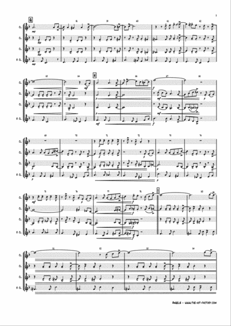 White Christmas Woodwind Ensemble scores gallery preview page 3