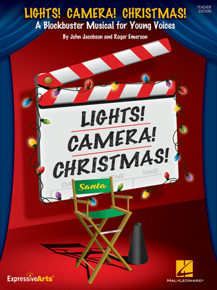 Book cover for Lights! Camera! Christmas!