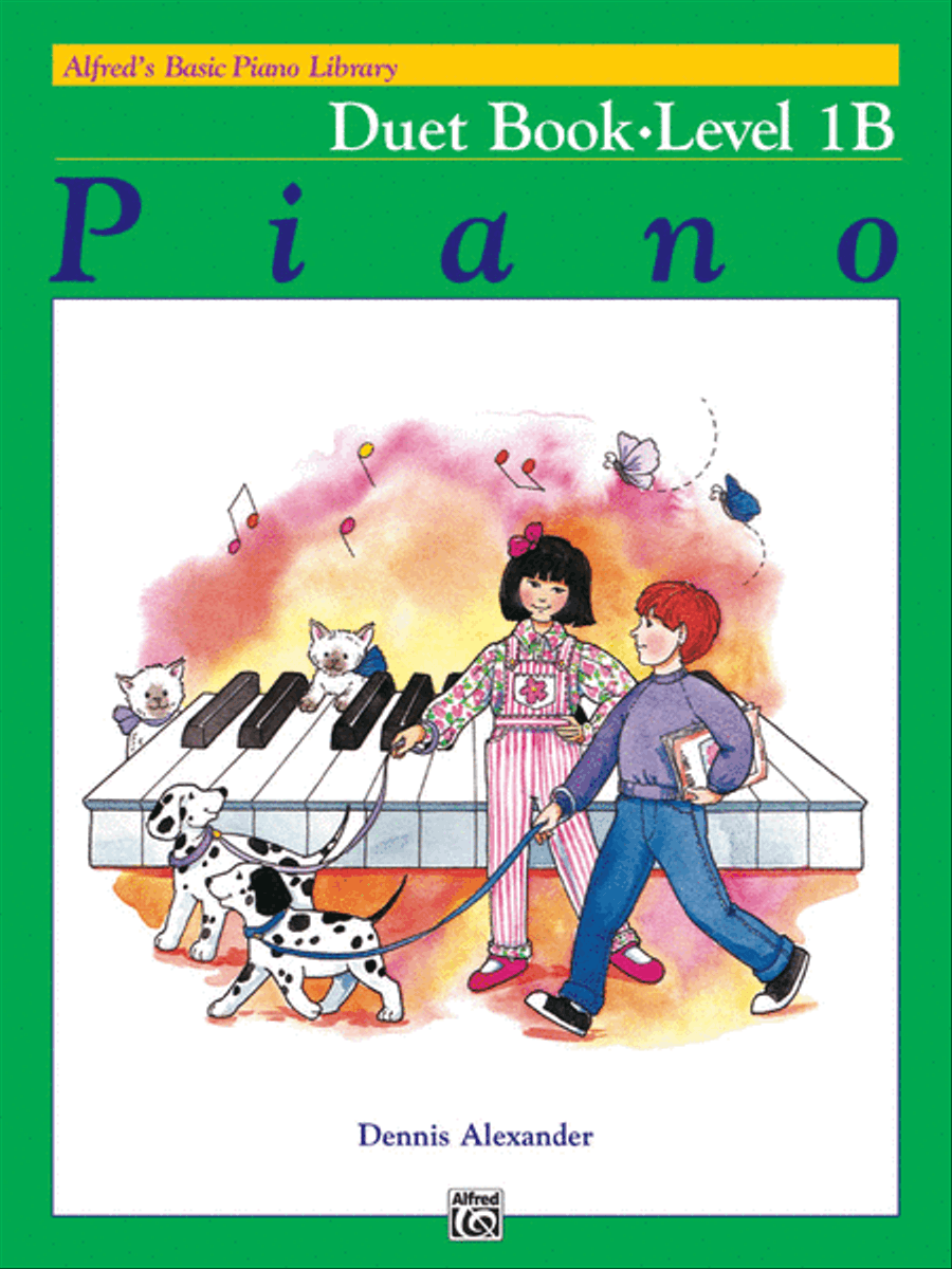 Alfred's Basic Piano Course Duet Book, Level 1B Piano Method scores gallery preview page 1