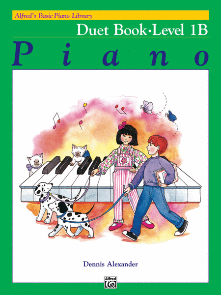 Alfred's Basic Piano Course Duet Book, Level 1B