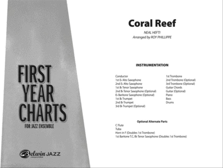Coral Reef Jazz Ensemble scores gallery preview page 2