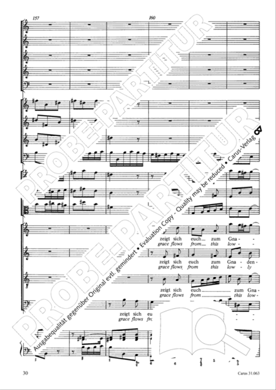 Christians, etch this blessed day (Christen, atzet diesen Tag) 4-Part scores gallery preview page 31