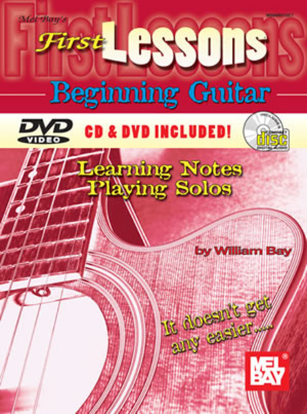 First Lessons Beginning Guitar: Learning Notes/Playing Solos image number null