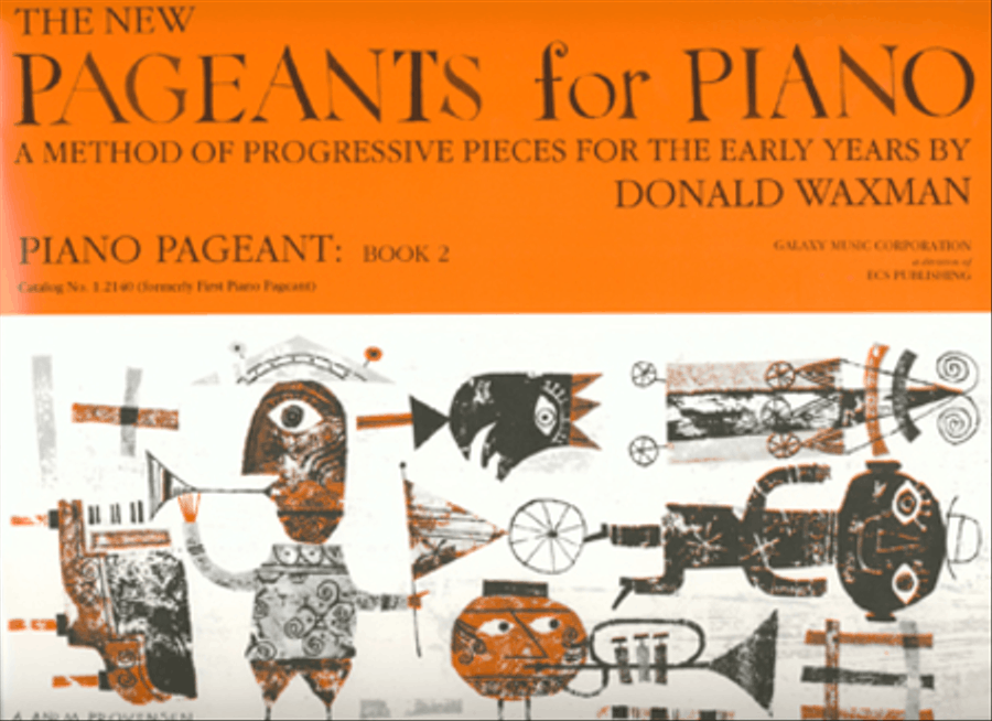 The New Pageants for Piano, Book 2 Piano Method scores gallery preview page 1