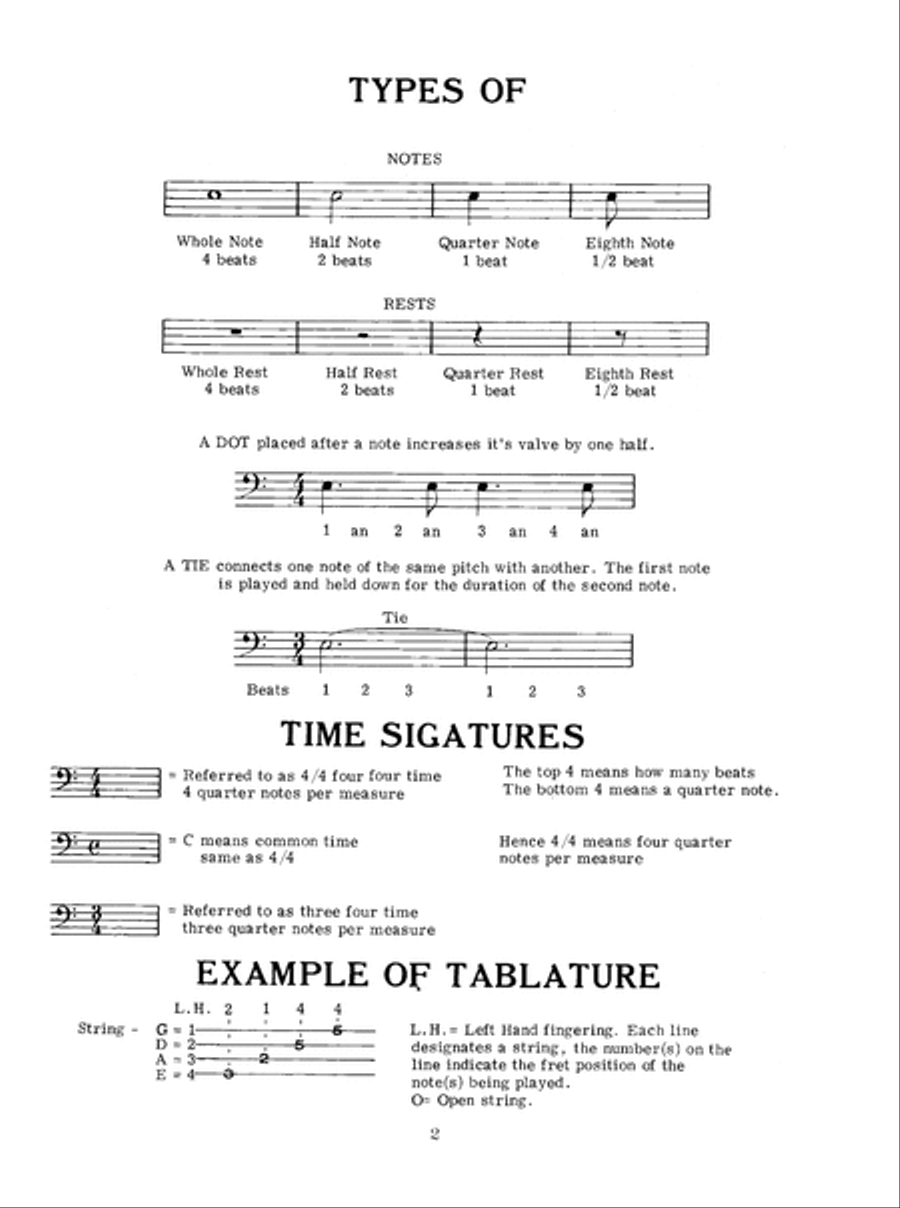 Beginning Bass Solos