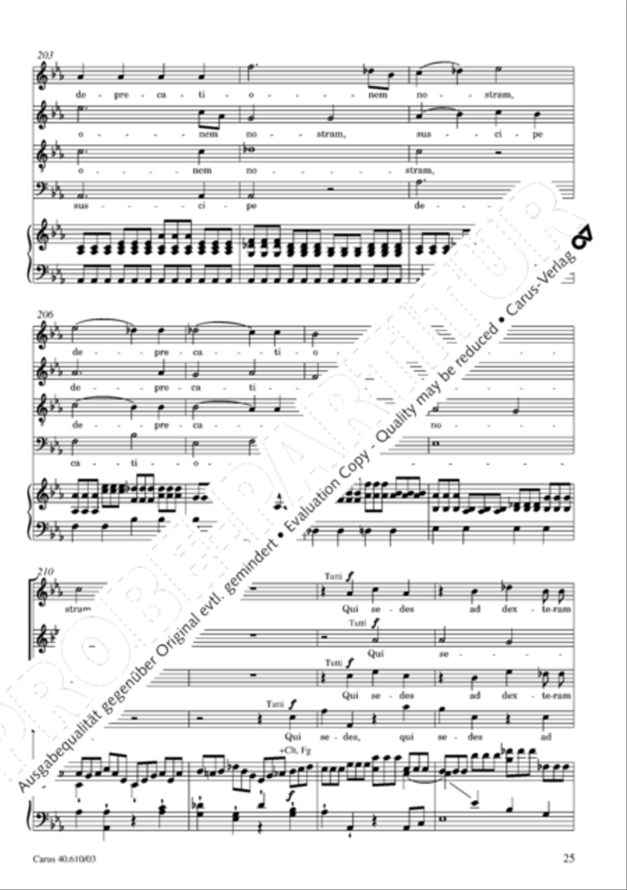 Theresienmesse in B Theresienmesse in B 4-Part scores gallery preview page 26