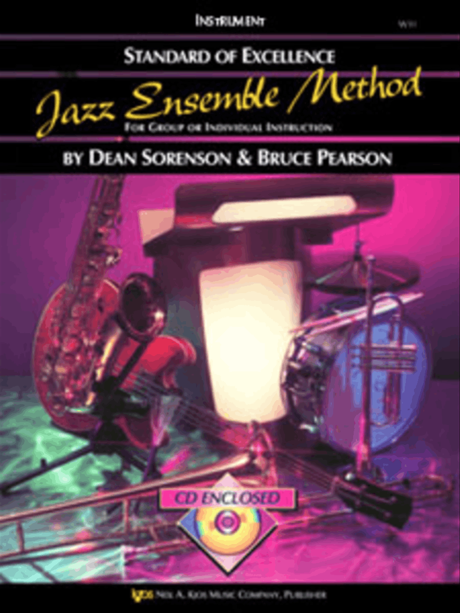 Standard of Excellence Jazz Ensemble Book 1, 1st Tenor Sax Jazz Ensemble scores gallery preview page 1