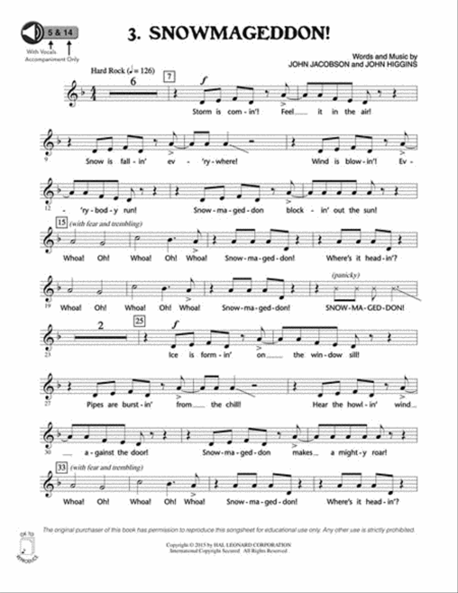 The Grumps of Ring-A-Ding Town Choir scores gallery preview page 7