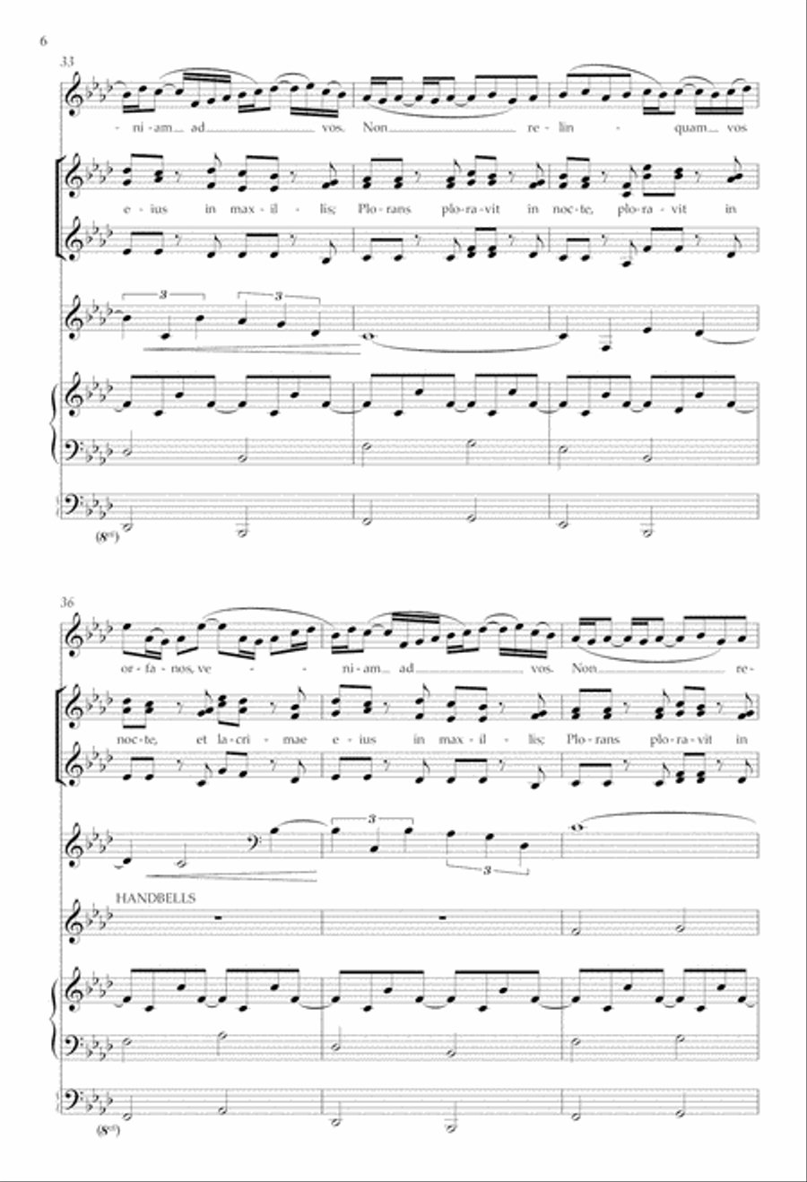 Beati I: Pro curatis (For those that are cared for) SSAA scores gallery preview page 5