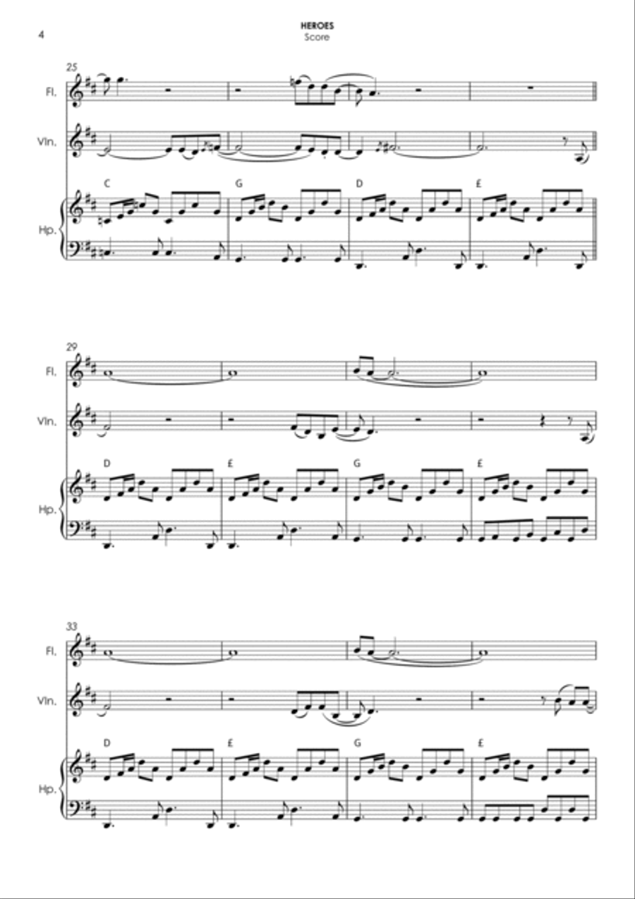 Heroes Small Ensemble scores gallery preview page 4