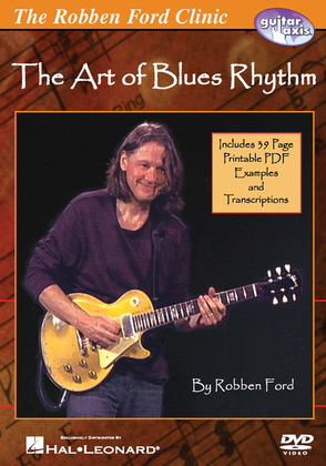 Book cover for Robben Ford - The Art of Blues Rhythm