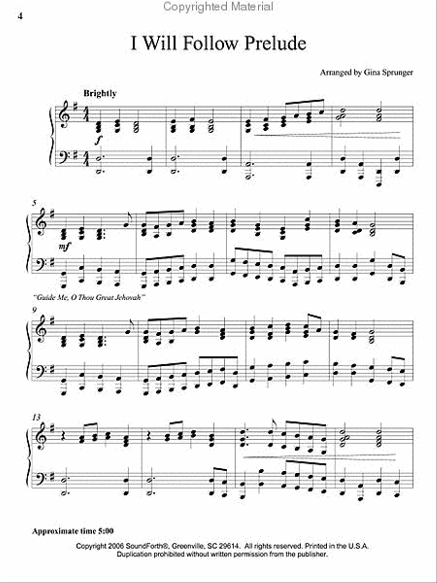 Piano Preludes Piano Solo scores gallery preview page 2
