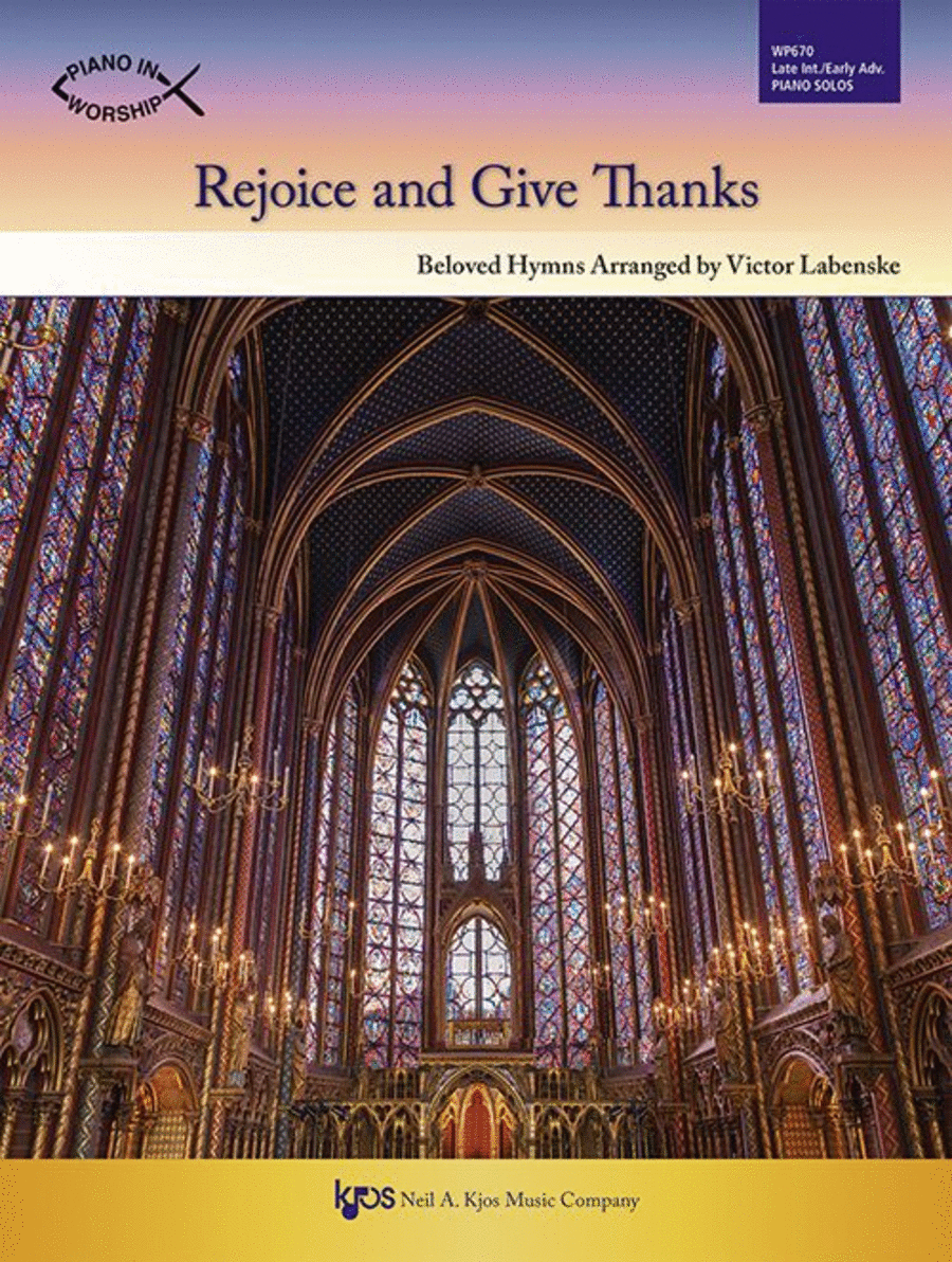 Rejoice and Give Thanks Piano Solo scores gallery preview page 1