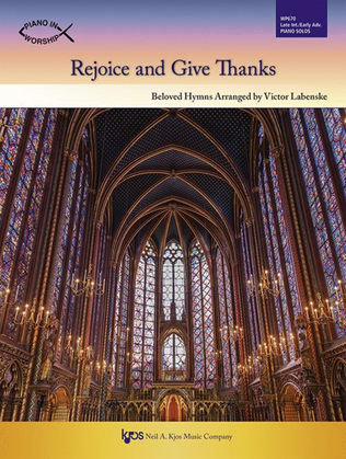 Book cover for Rejoice and Give Thanks