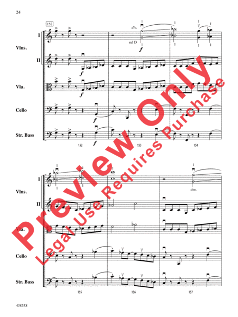 Miraj String Orchestra scores gallery preview page 25