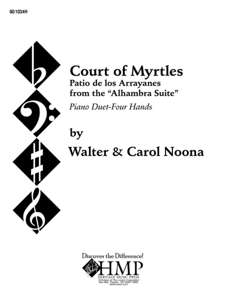 Court of Myrtles - Piano 4 Hands