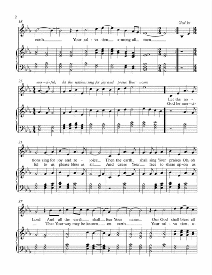 God Be Merciful To Us God Be Merciful To Us Piano Solo scores gallery preview page 2