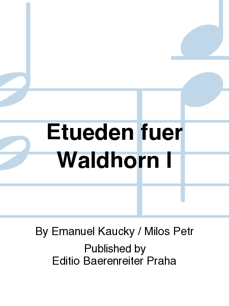 Etudes for French Horn I