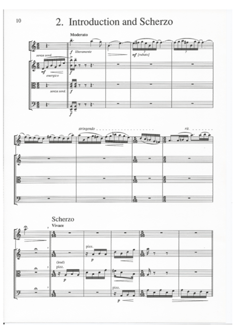 Fantasy Quartet Fantasy Quartet Oboe scores gallery preview page 4