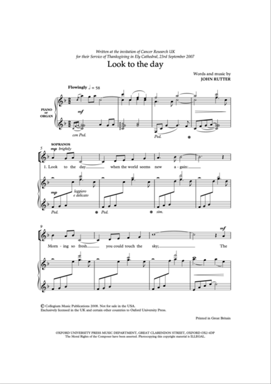 Look to the day 4-Part scores gallery preview page 2