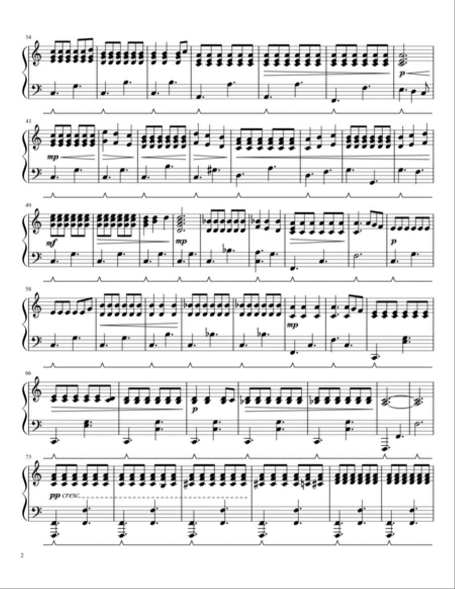 Lucky Stars Lucky Stars Piano Solo scores gallery preview page 2