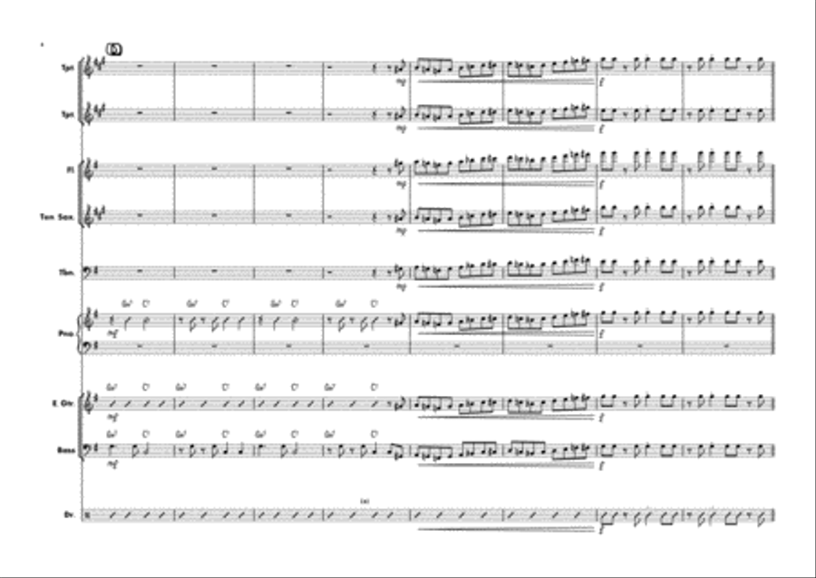 Jingle Bells Large Ensemble scores gallery preview page 6
