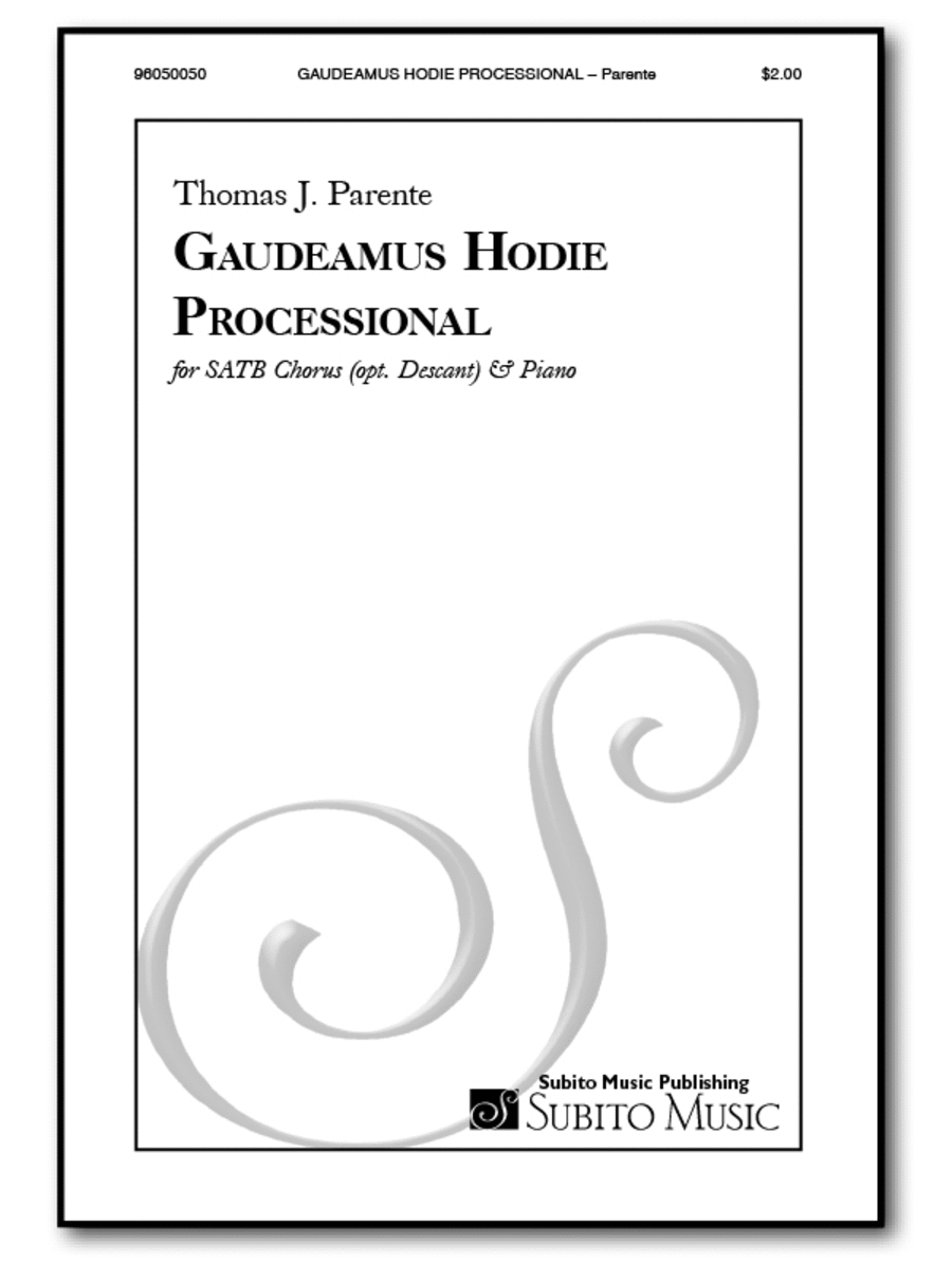Gaudeamus Hodie Processional