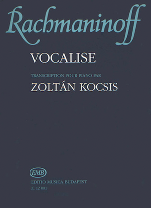 Book cover for Vocalise Op.34, No. 14