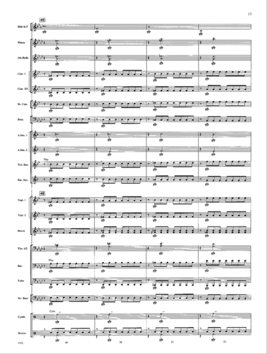 Romanza Concert Band scores gallery preview page 12