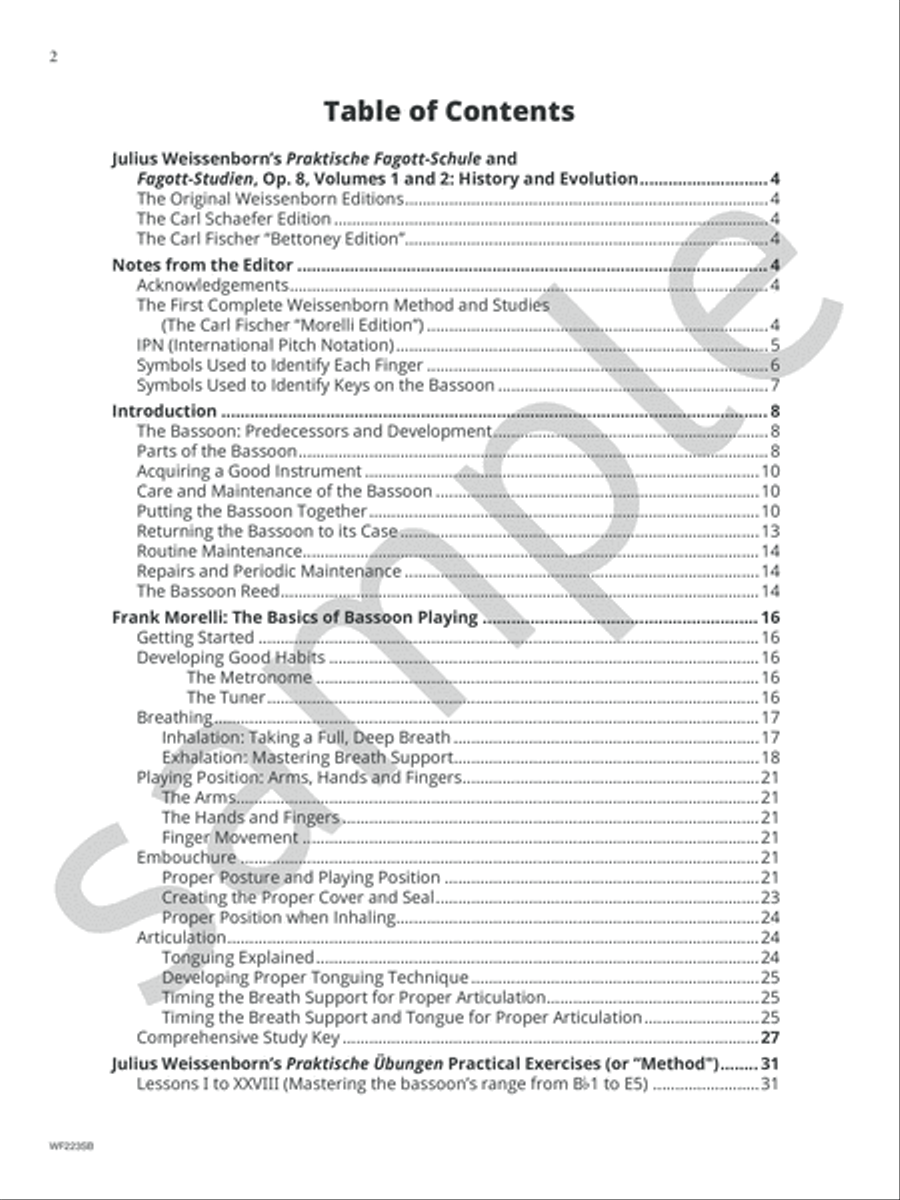 The First Complete Weissenborn Bassoon scores gallery preview page 4