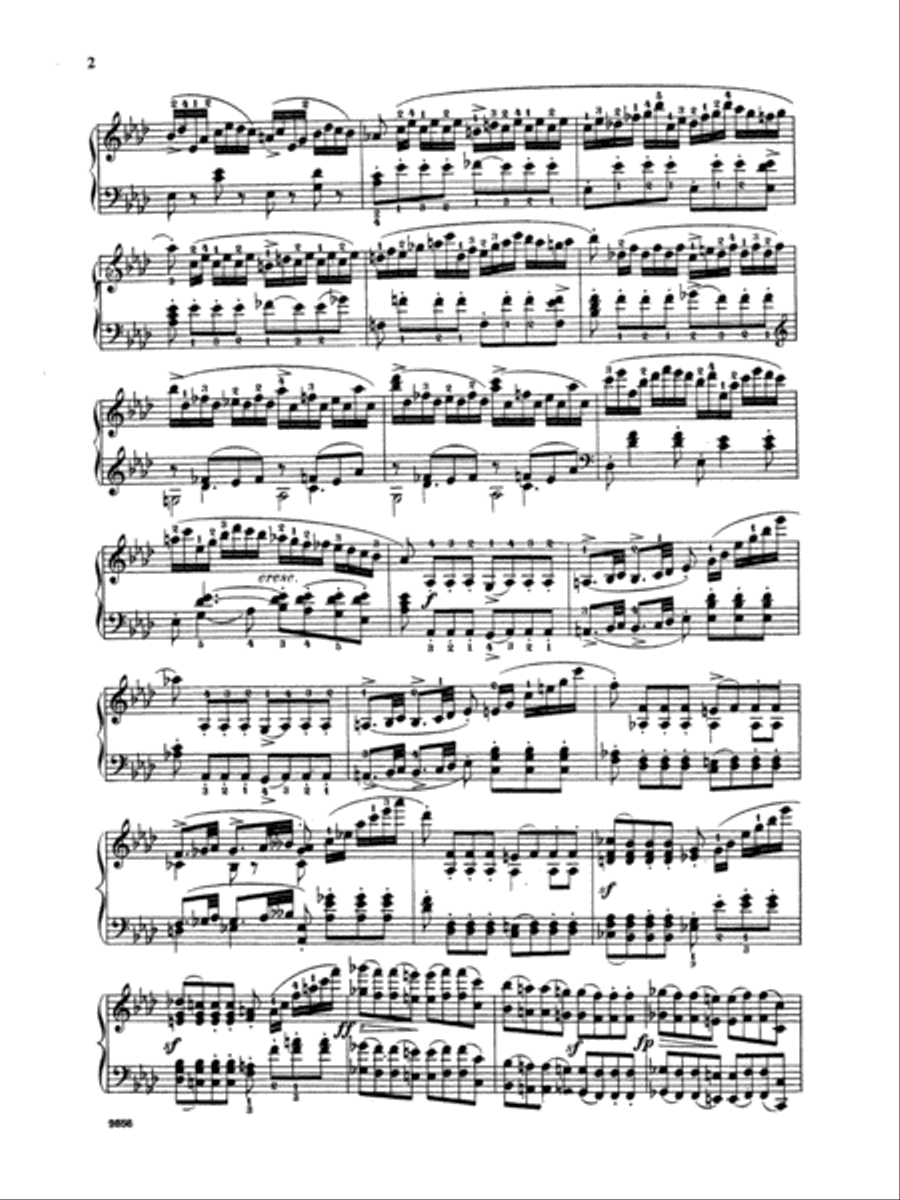 Schubert: Four Impromptus, Op. 142 (Ed. Giuseppe Buonamici) Piano Solo scores gallery preview page 2