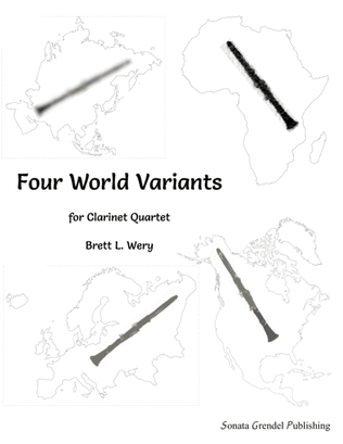 Four World Variants for Clarinet Quartet