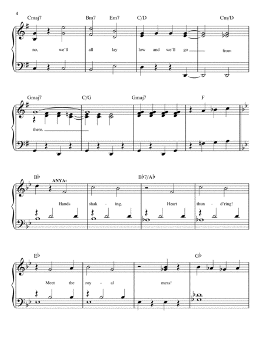 We'll Go From There Easy Piano scores gallery preview page 4