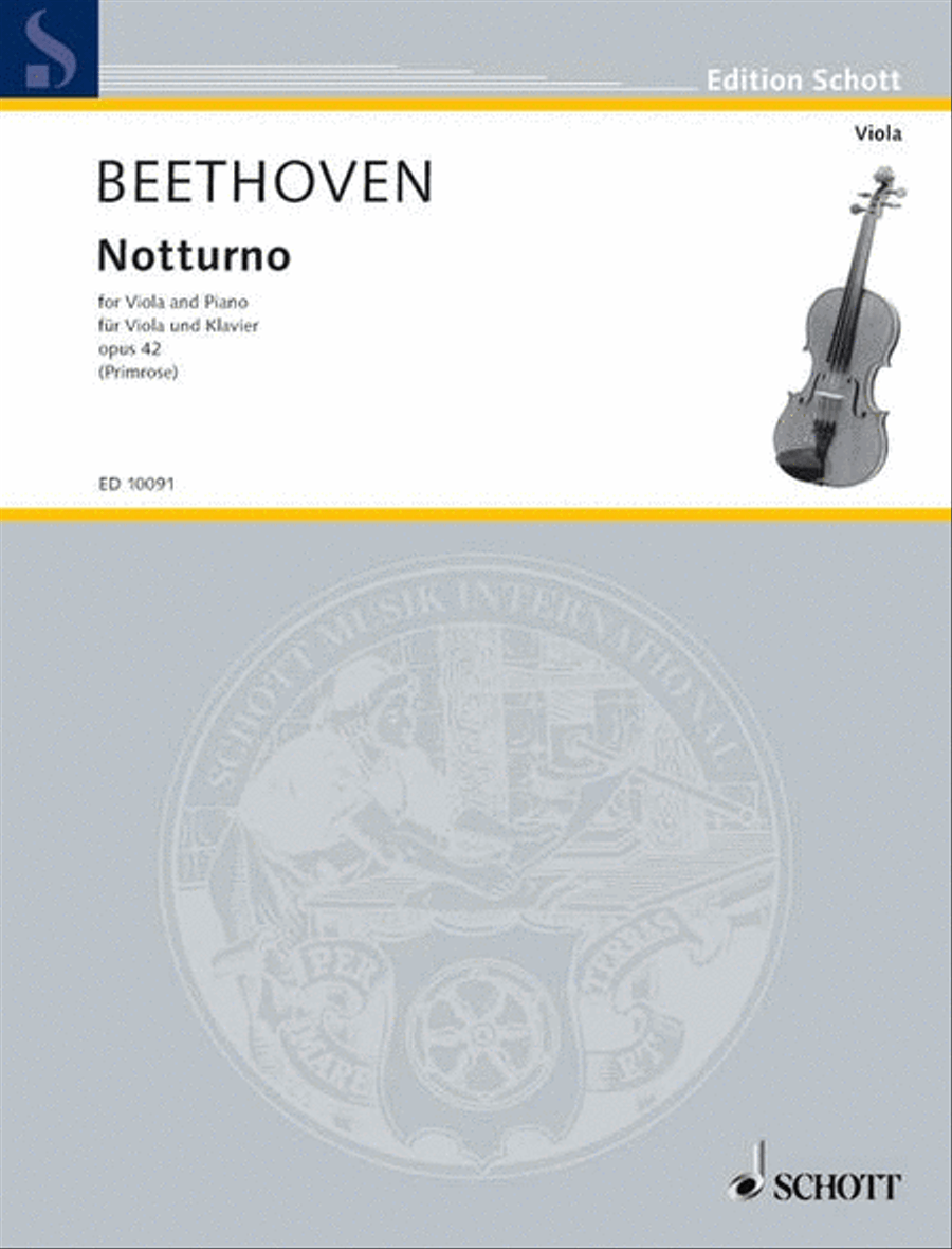 Notturno Piano Accompaniment scores gallery preview page 1