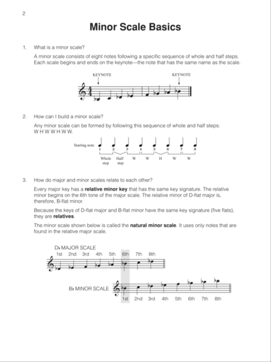 Minor Scale Pro, Book 2 Minor Scale Pro, Book 2 Piano Solo scores gallery preview page 3