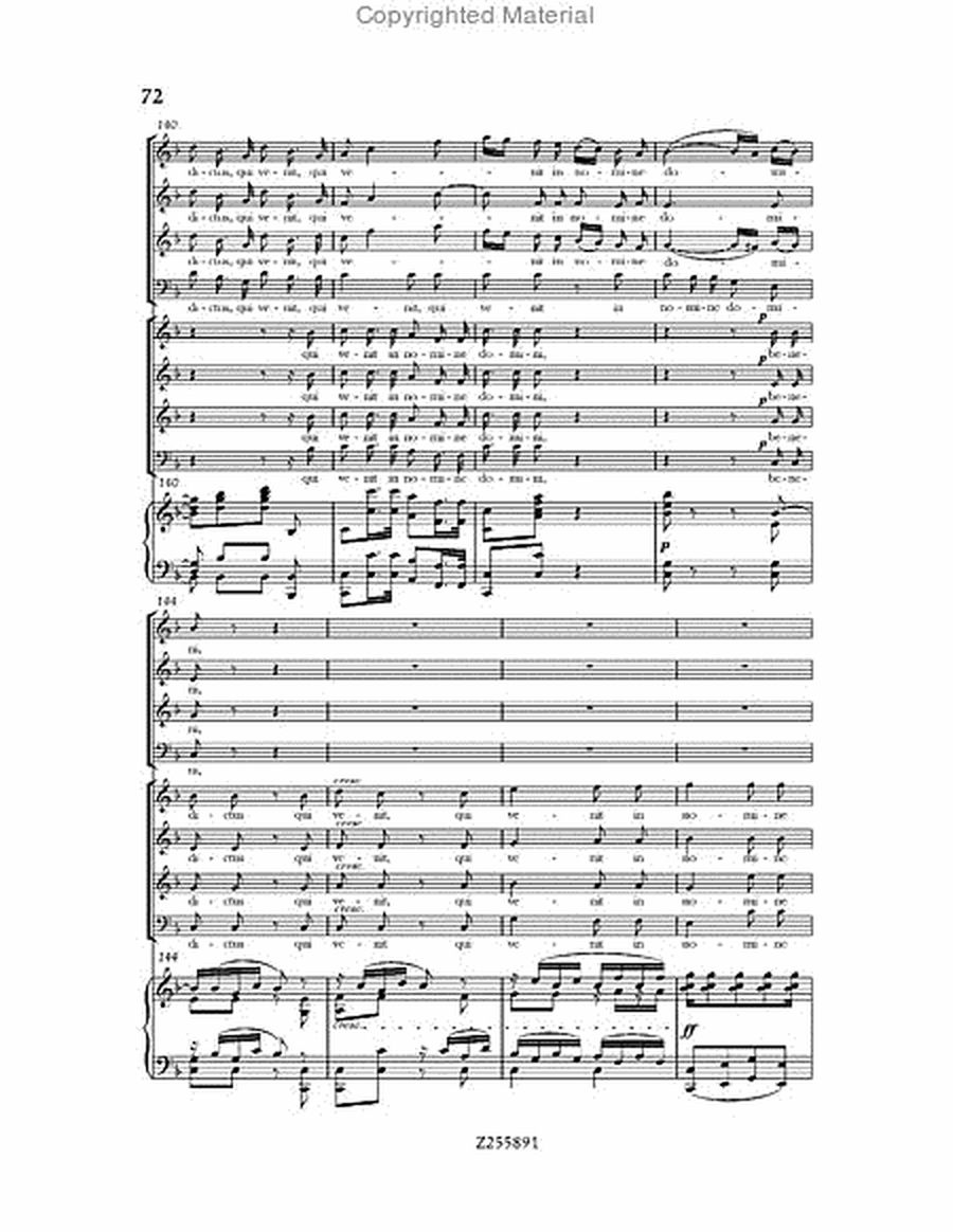 Mass in C major, Op.86