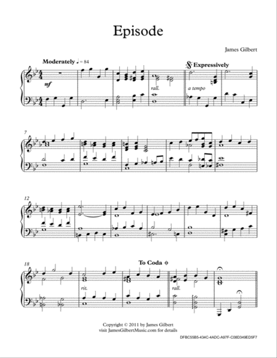Episode Episode Small Ensemble scores gallery preview page 2