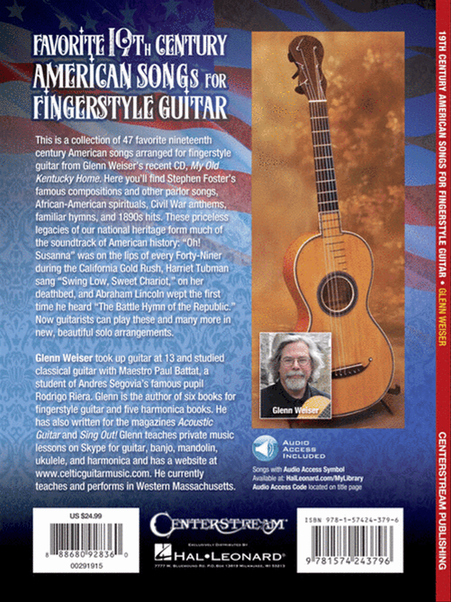 Favorite 19th Century American Songs for Fingerstyle Guitar Fingerpicking Guitar scores gallery preview page 8