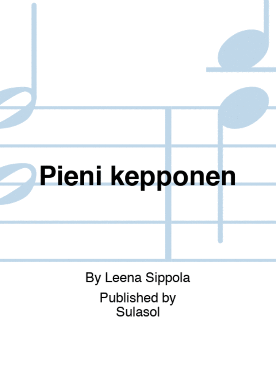 Pieni kepponen Oboe scores gallery preview page 1