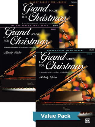Book cover for Grand Solos for Christmas 4-6 (Value Pack)