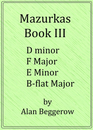 Mazurkas - Book III