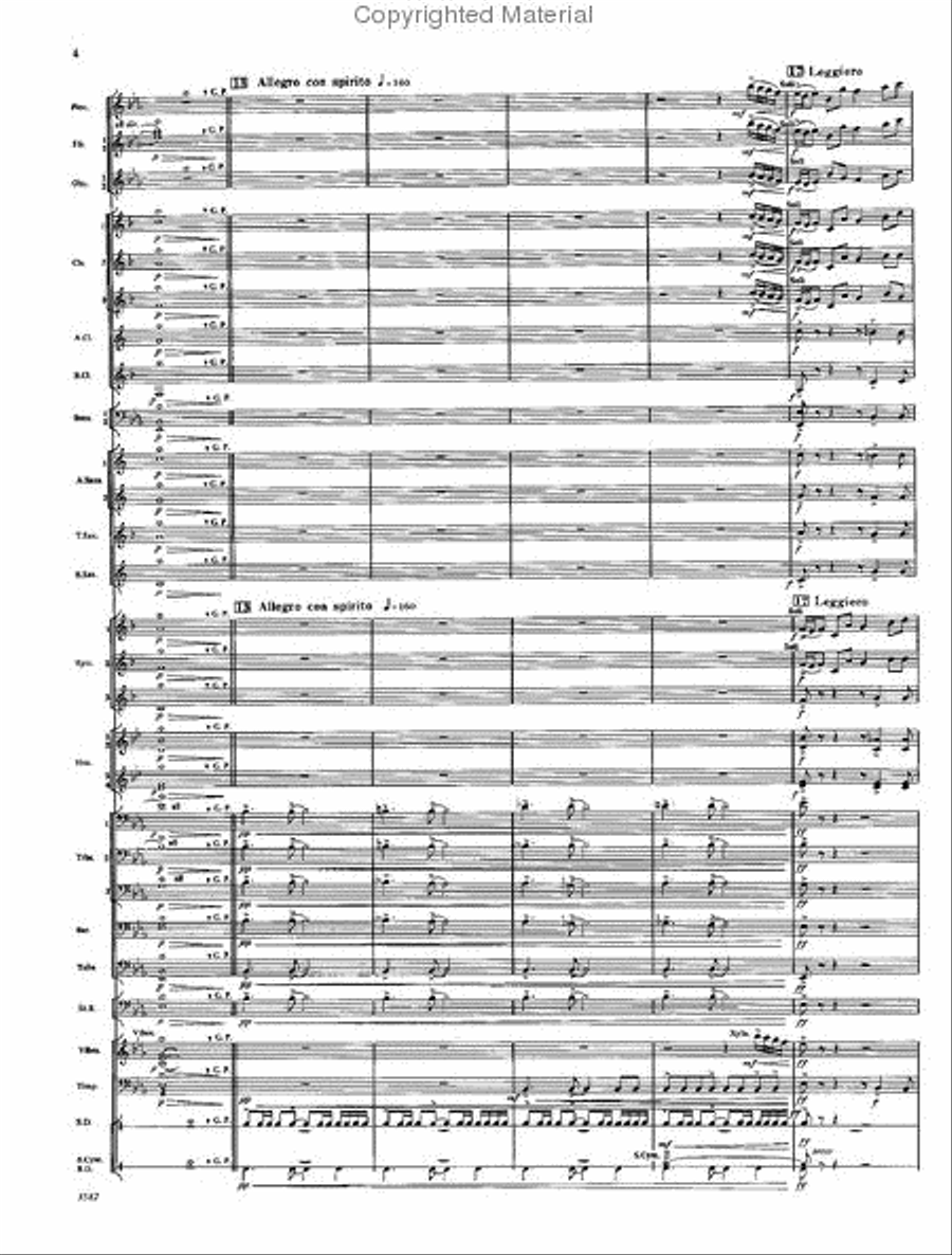 Seagate Concert Band scores gallery preview page 4