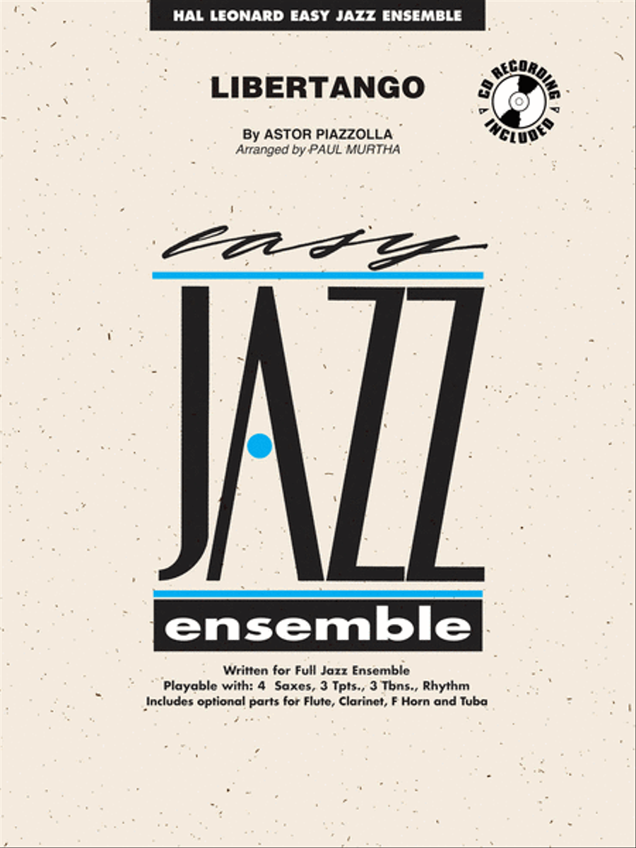 Libertango Jazz Ensemble scores gallery preview page 1