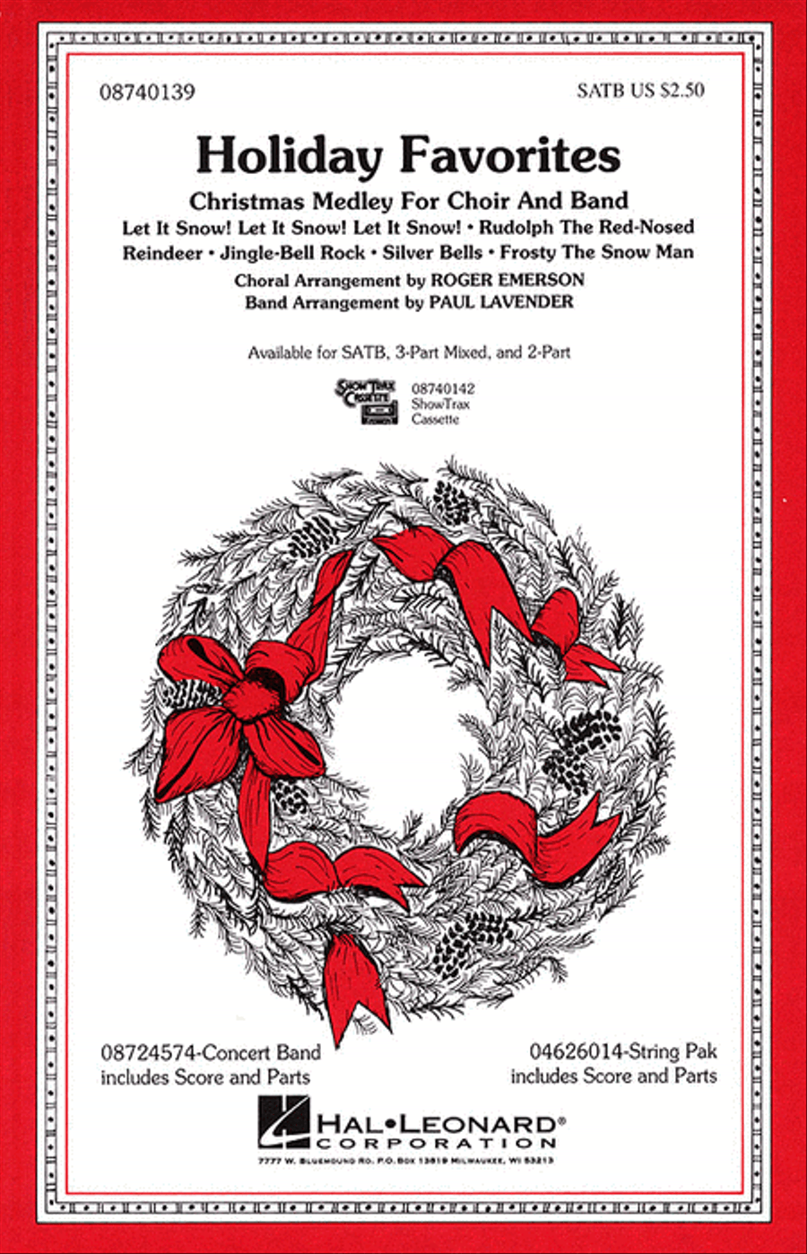 Holiday Favorites (Medley) 4-Part scores gallery preview page 1