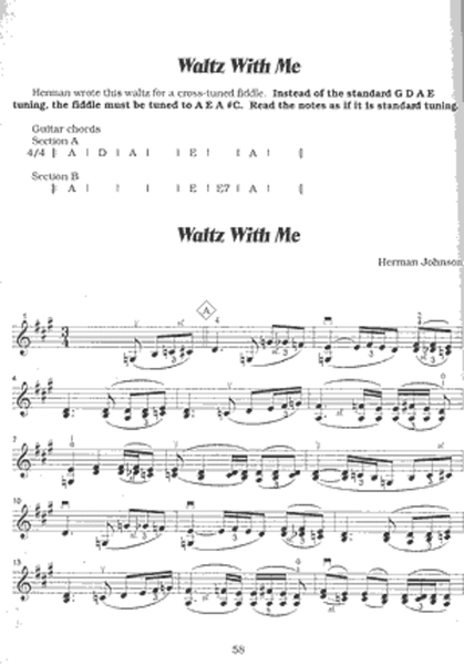 Herman Johnson Master Fiddler: 39 Solos-America's Legend Fiddler image number null