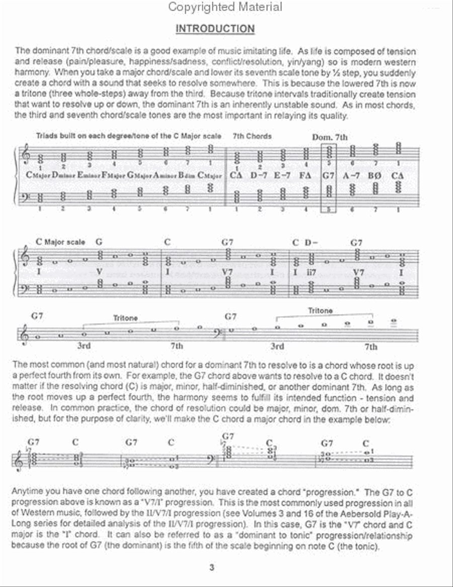 Volume 84 - Dominant 7th Workout Voice scores gallery preview page 3