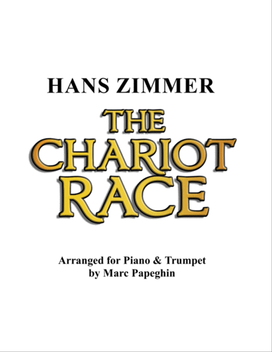 The Chariot Race Trumpet Solo scores gallery preview page 1